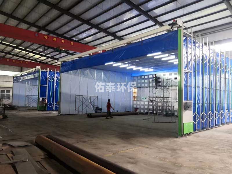 移動伸縮式噴漆房日常使用要注意的問題有哪些？